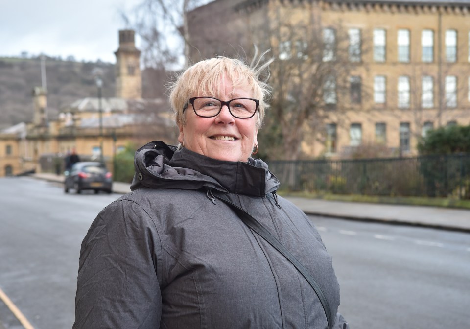 Local Janet Hall does not think Saltaire is posh