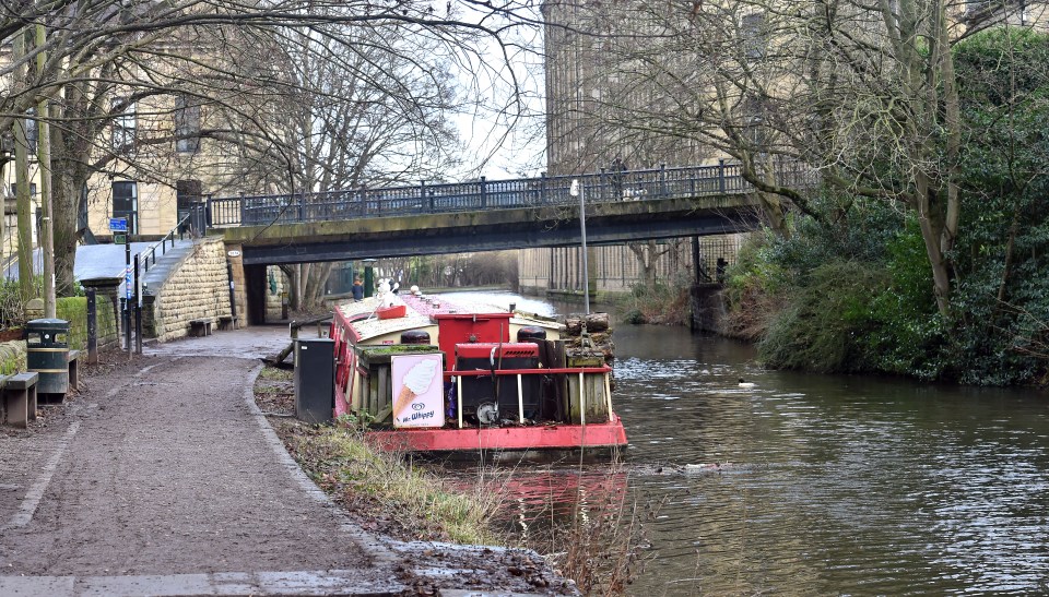 The Leeds and Liverpool Canal runs through the village