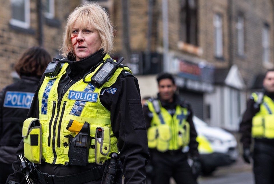 The gritty police drama stars Sarah Lancashire