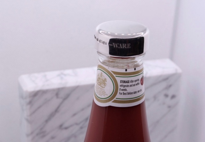 The sterling silver item by brand Ware Collective is the posh way to seal your sauce