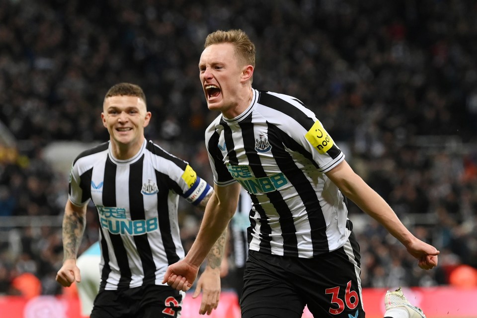 Sean Longstaff scored twice as the Magpies cruised