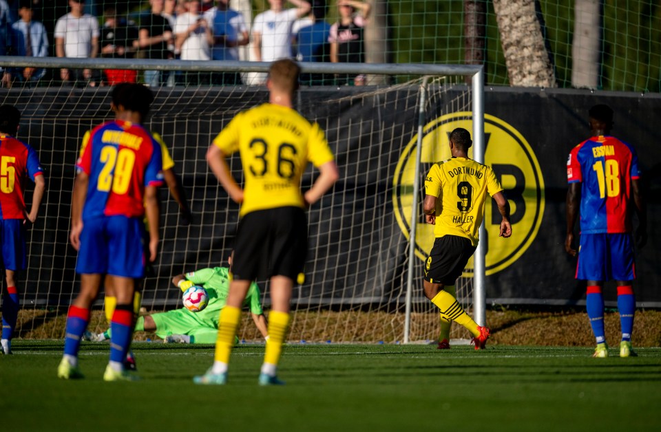 Sebastien Haller bagged a hat trick in his second outing since testicular surgery