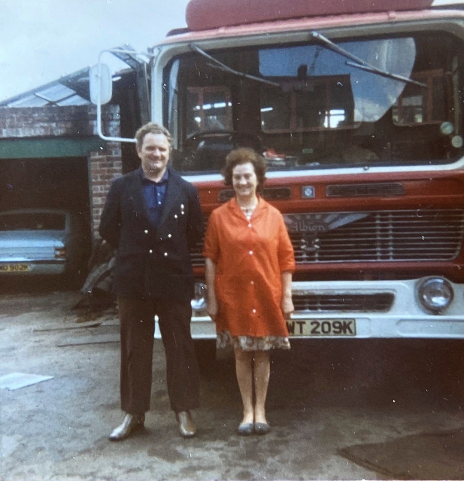 Brian’s wife of 67 years, Mavis, 89, does his accounts