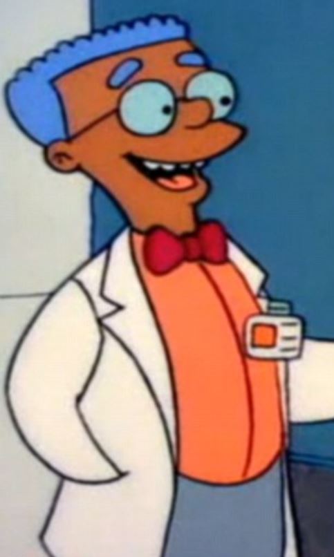 Smithers was meant to be yellow but an issue with a fax machine meant he was black when he made his debut