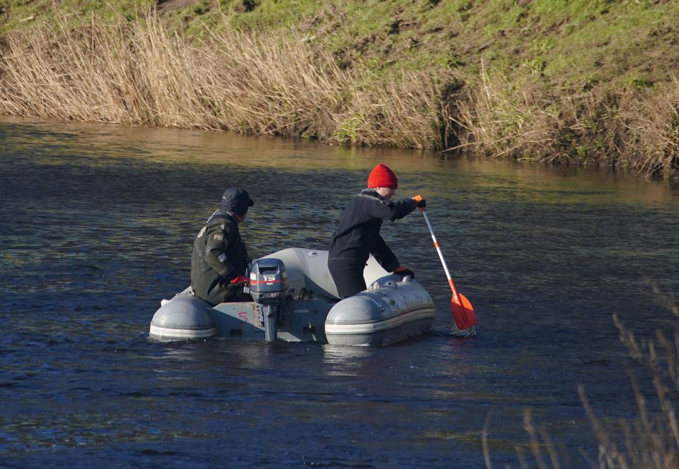 A search operation is underway