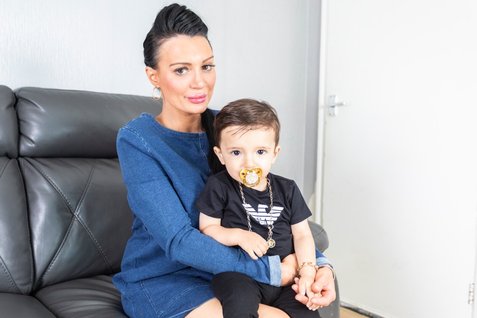 Kasey Akram loves to spoil her son Jareem with fancy bling and designer clobber