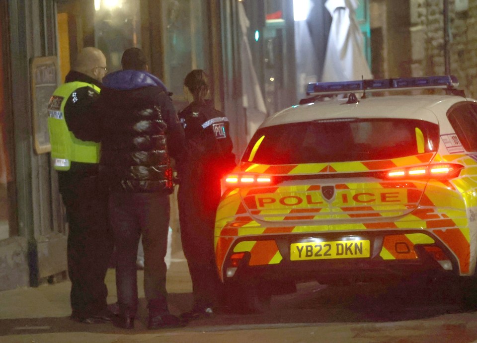 West Yorkshire Police attended the scene and arrested a man on suspicion of affray