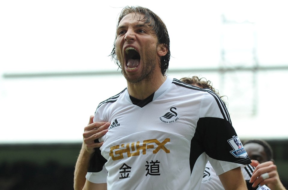 Michu banged goals in during his time at Swansea