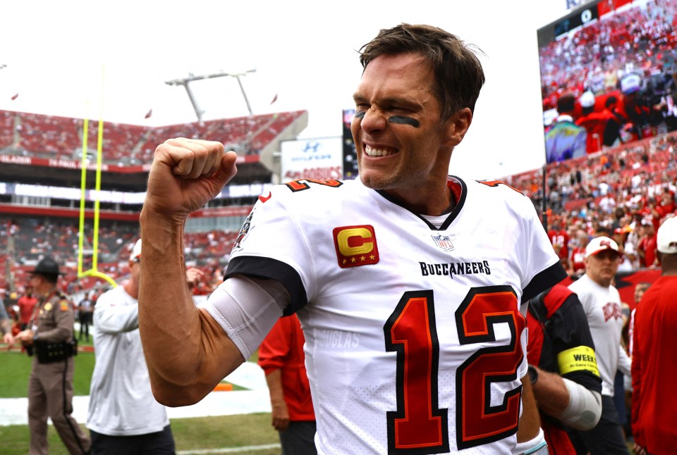 Brady starred as his Tampa Bay Buccaneers secured an NFL playoffs spot