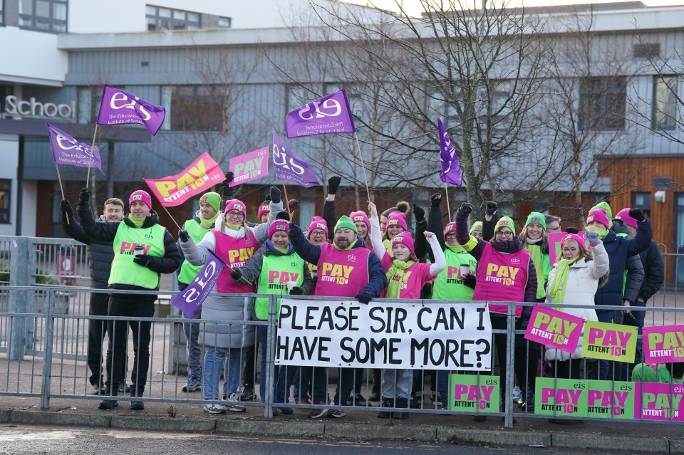 The Education Secretary warned of ‘unnecessary disruption’ as teachers are set to launch a string of strikes within days