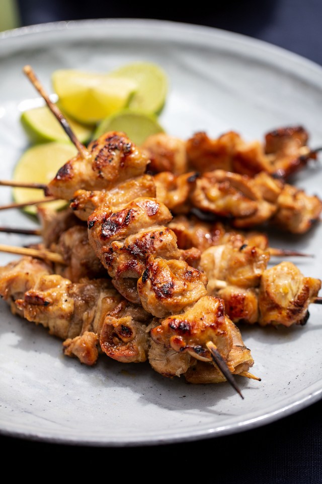 Tamarind paste adds a really unique flavour to these chicken skewers