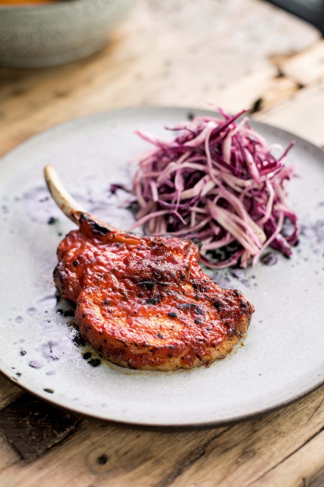 Cook up American-style barbecue pork chops, with a healthy edge