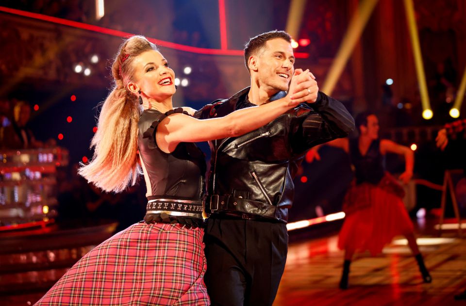 Helen and Gorka performing on Strictly in November