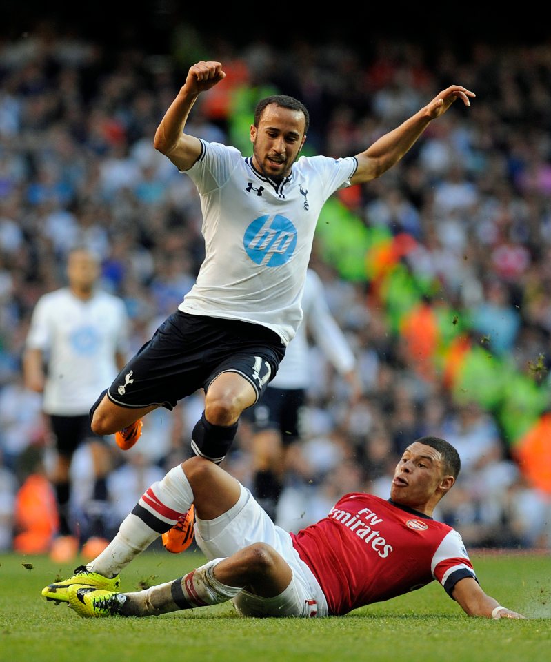 Alex Oxlade-Chamberlain and Andros Townsend went into battle