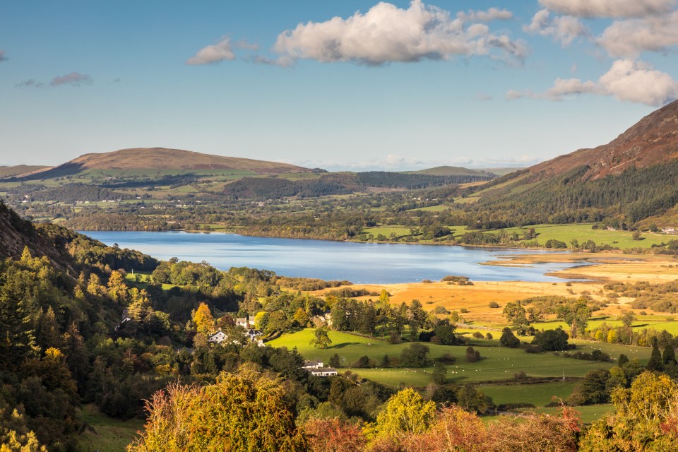 The village of Bassenthwaite has been named the most peaceful staycation spot in the UK