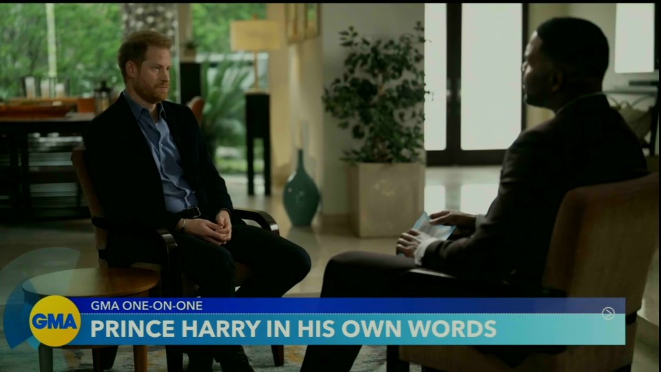 Prince Harry sat down with ABC's Michael Strahan to discuss his memoir and where he stands with the rest of the Royal family now