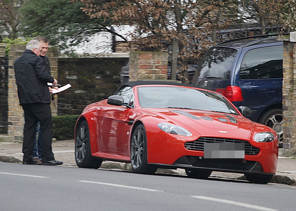 Daniel Craig took delivery of the £150,000 car in 2013