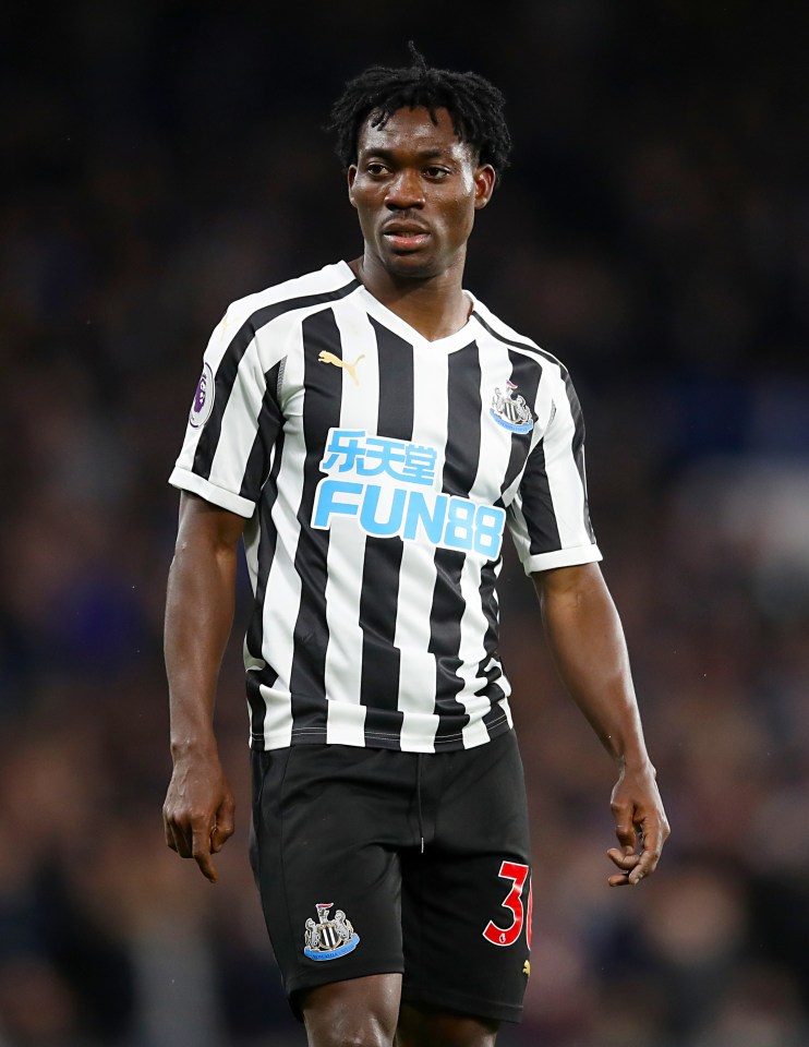 Christian Atsu went missing after the quake