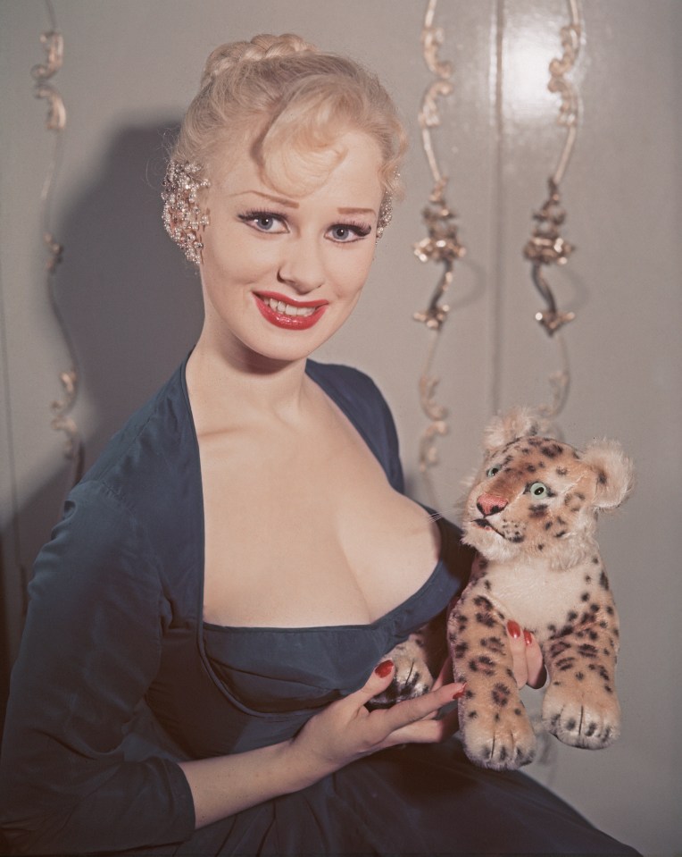 Sabrina  — turned her into a global sensation — in around 1955 also posed as magazine cover star