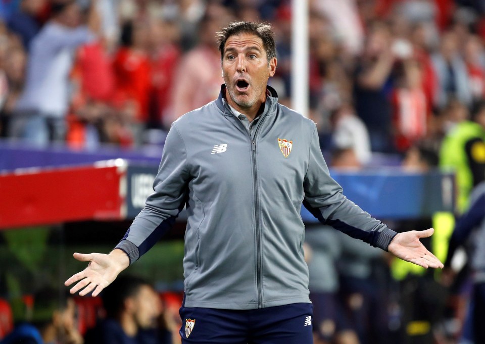 Eduardo Berizzo was thought to be at Blackburn's Championship clash against Wigan