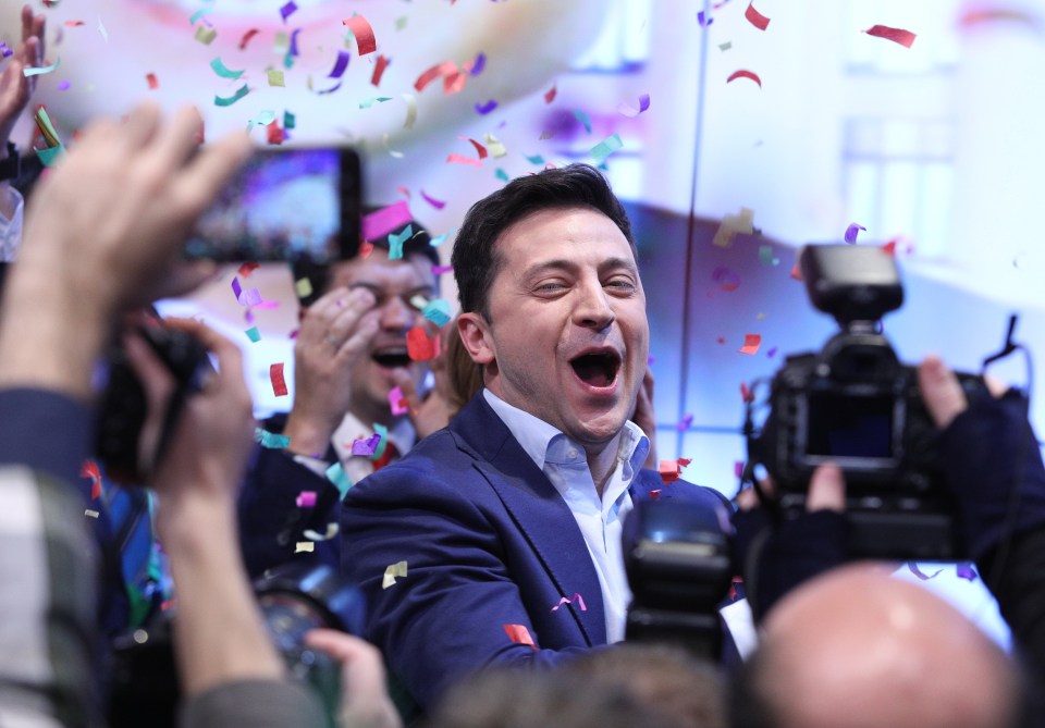 Zelensky was a surprise winner of the election