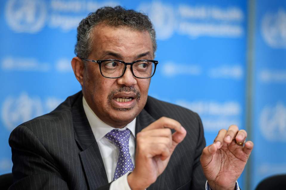 WHO director-general Tedros Adhanom Ghebreyesus warned that Covid remains a global threat