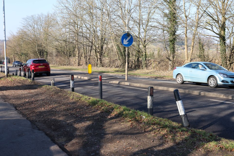 The incident took place on the A20 Gorse Hill in Kent