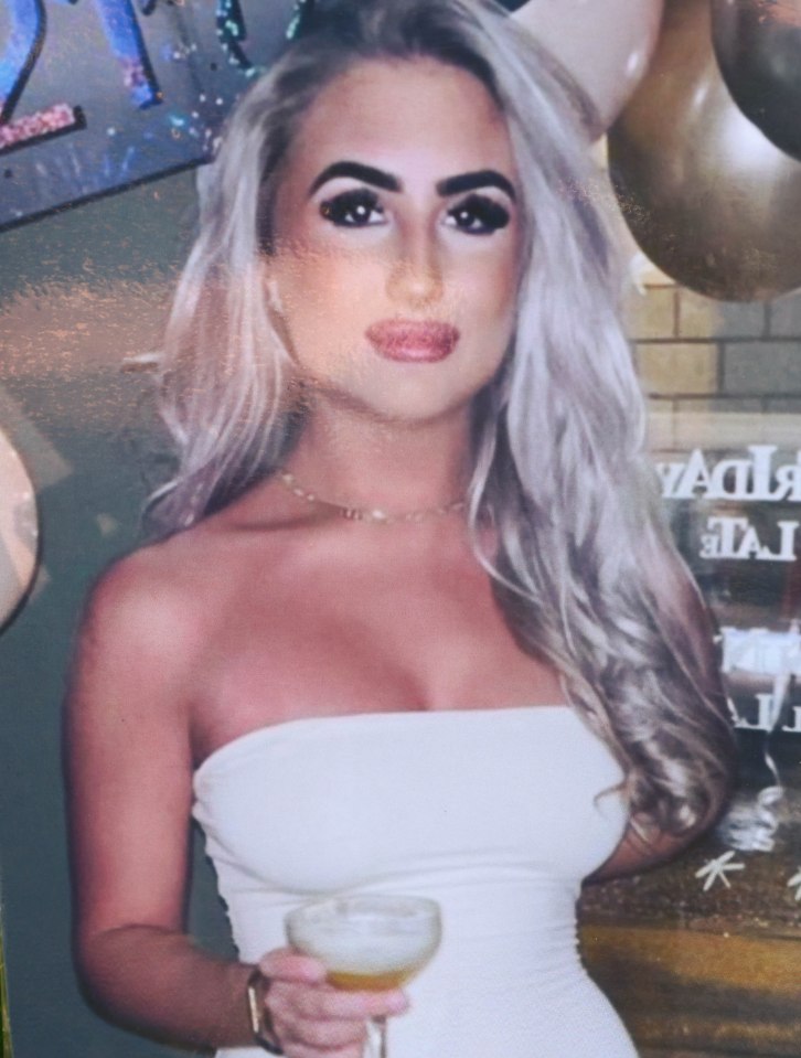 The victim - named locally as Darcy - was pictured in tributes