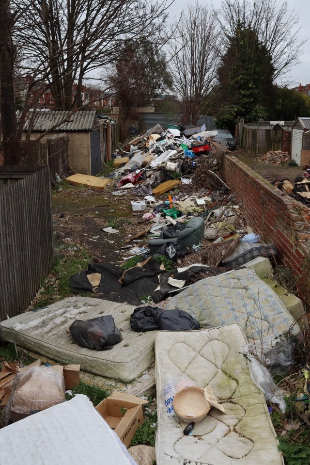 'There's rubbish added everyday,' says James Lauder whose elderly mother suffers from living near it everyday