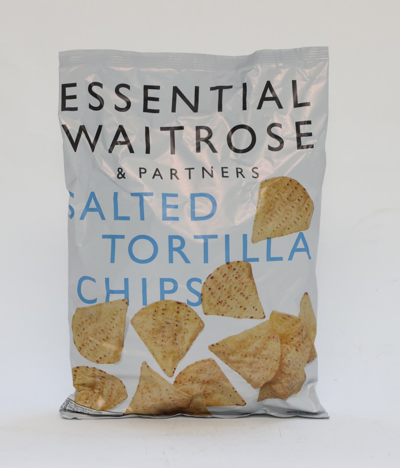 Waitrose's tortilla chips were great value, and beat Doritos