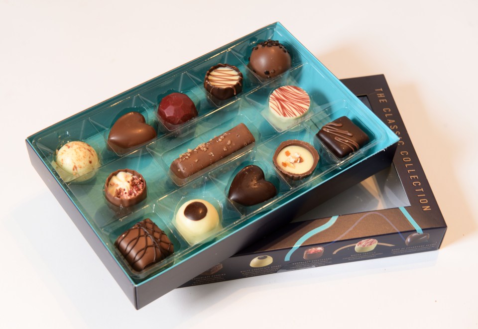 Sainsbury's Classic includes dessert chocolates such as tiramisu