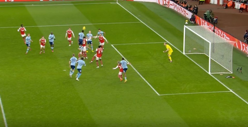 Mason failed to spot Christian Norgaard's offside in the build up to Brentford's equaliser against Arsenal on Saturday