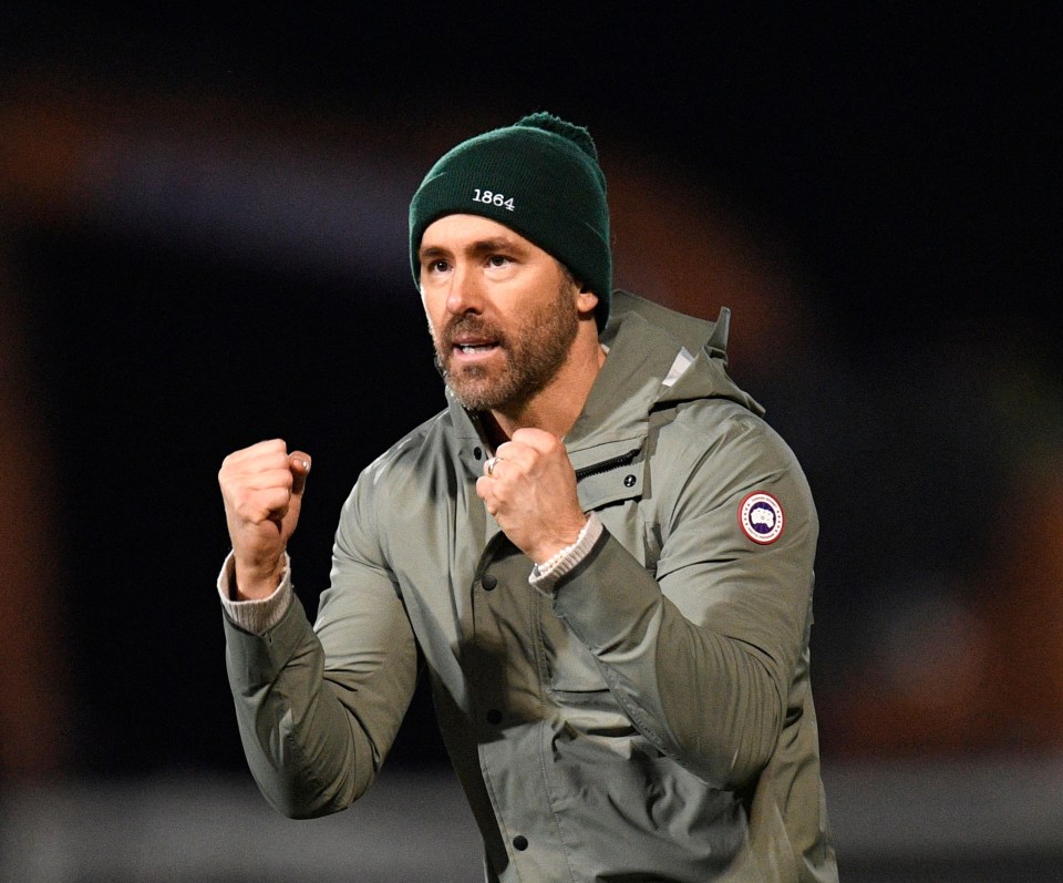 Ryan Reynolds is having a blast as Wrexham co-owner