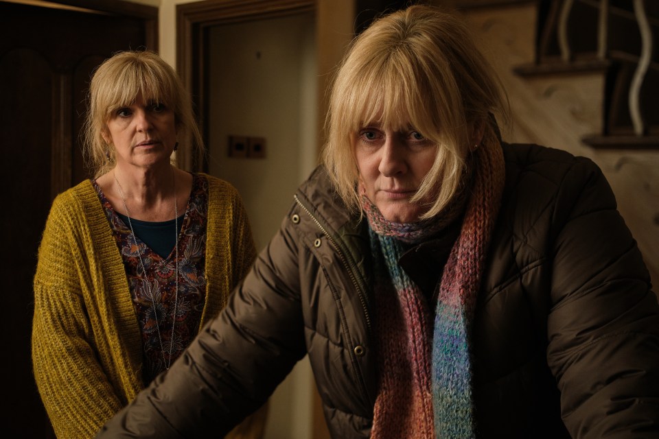 Clare Cartwright, played by Siobhan Finneran and Catherine Cawood, played by Sarah Lancashire