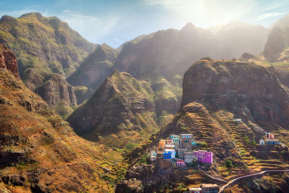 Santo Antao has towering green peaks and is perfect for hiking and exploration