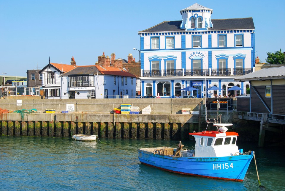 A Victorian wooden pier is now a tourist information centre