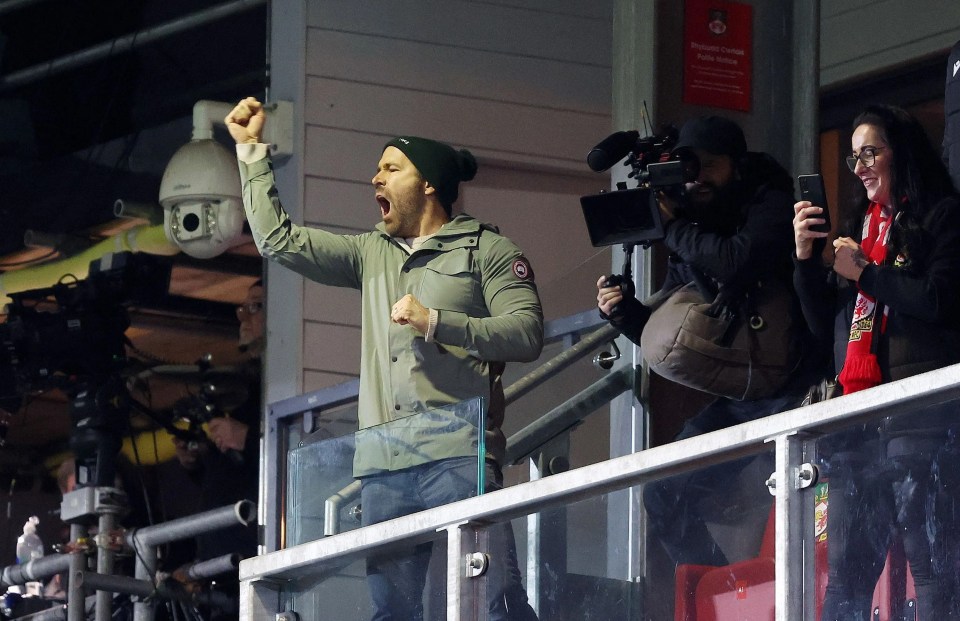 Ryan Reynolds will watch Wrexham as much as he can