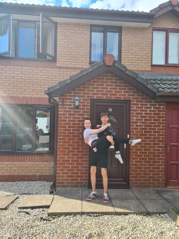 Christopher and Rhiannon bought their first home in August 2020