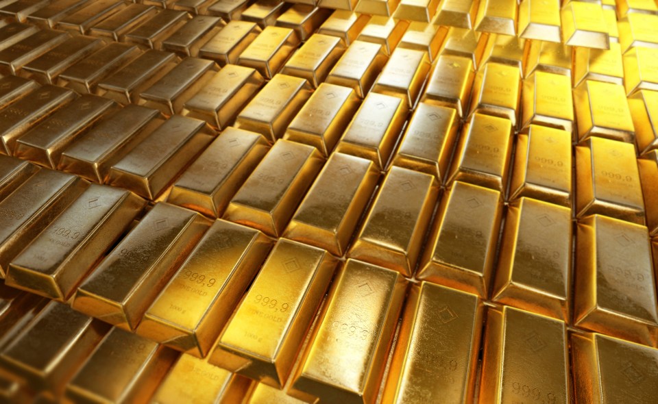 3,000kg of gold bullion was stolen as part of the robbery