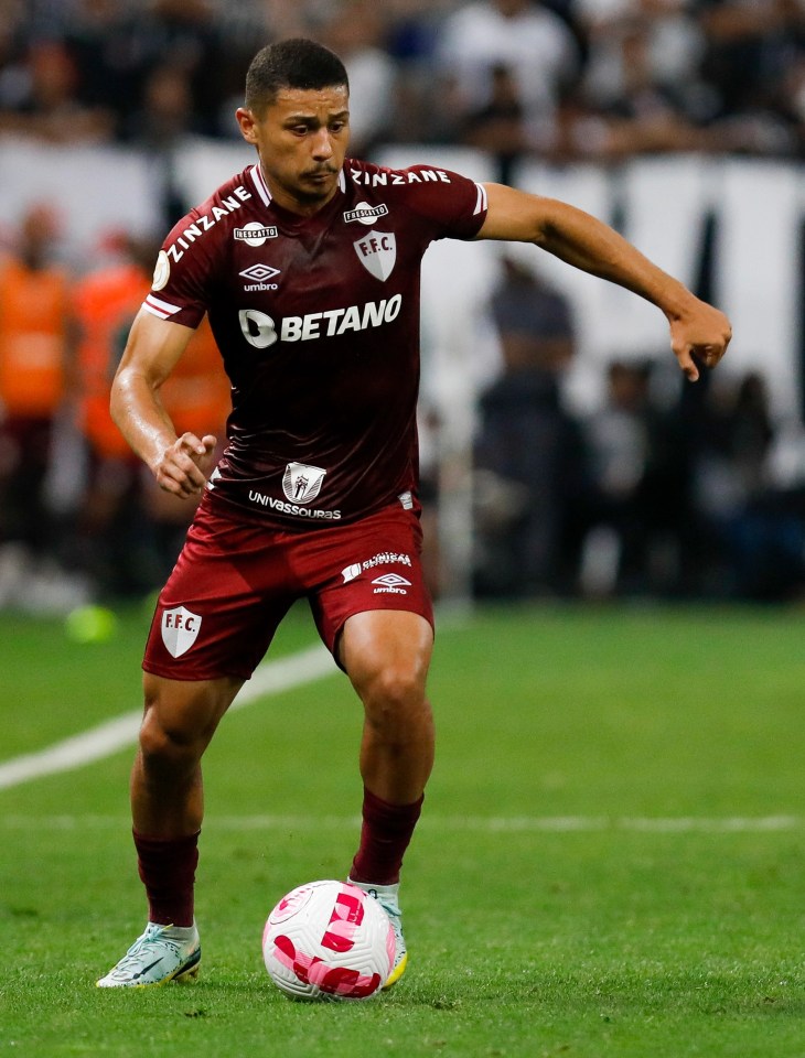 Andre of Fluminense was the best player in Brazil last term