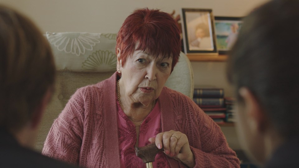 The family of Ruth Madoc were asked if they wanted to keep her final scenes in Beyond Paradise after she passed away