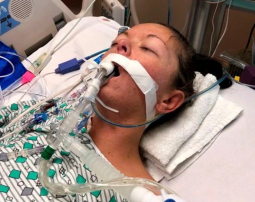 Amanda Stelzer was left fighting for her life after struggling with severe pain