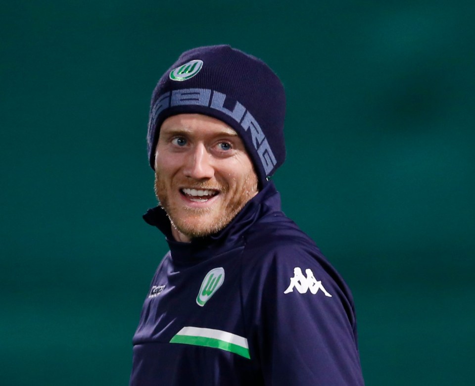 Andre Schurrle retired just four years after joining Wolfsburg