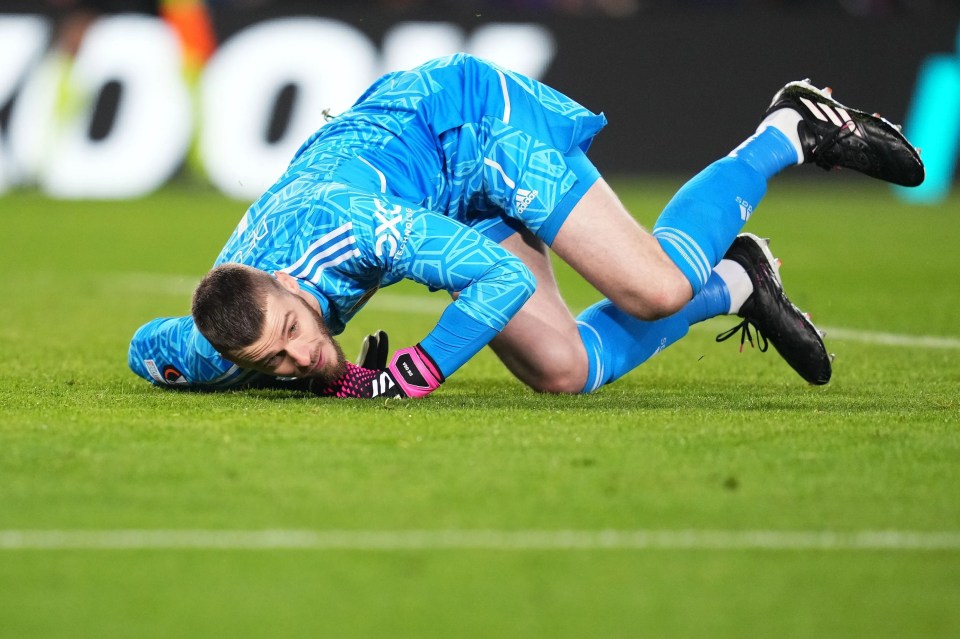 David de Gea was also singled out