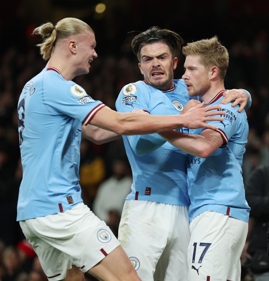 Kevin De Bruyne, Jack Grealish and Erling Haaland fired City to a 3-1 win