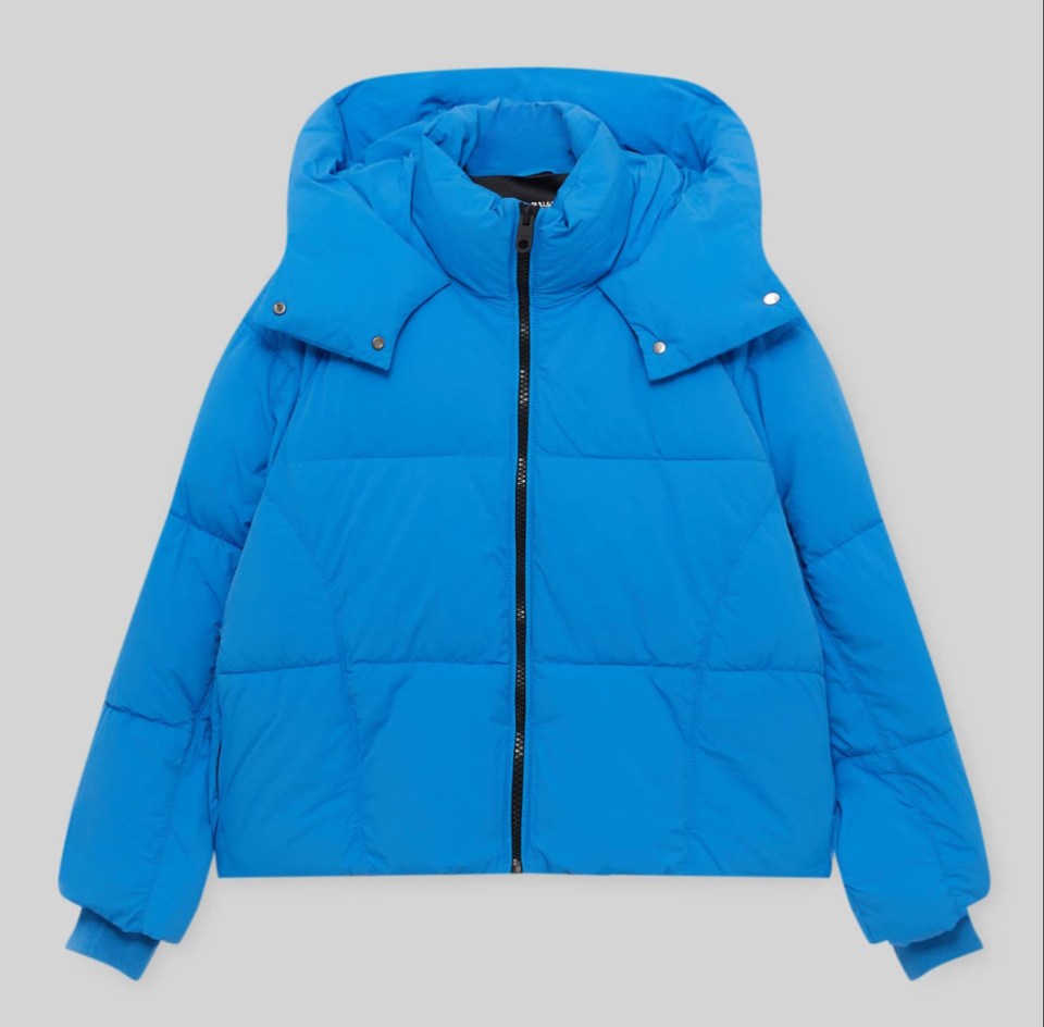 Puffer coat, £49.99, Pull & Bear