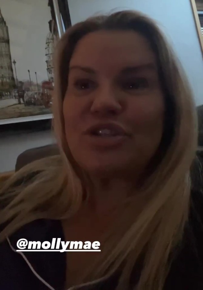 Kerry Katona has apologised for slamming Molly-Mae Hague's choice of name