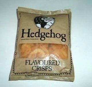 These crisps didn’t contain real hedgehog but they caused a huge stir until the novelty wore off