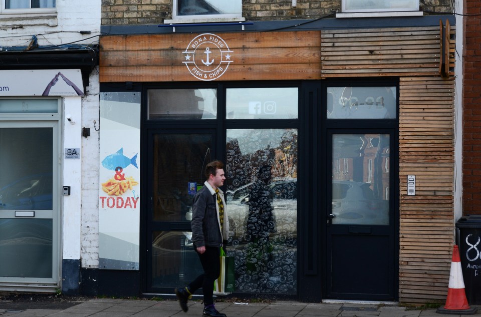 Sayem Kabir says he had to close the Bona Fides chippy because the traditional British food doesn't look good on social media