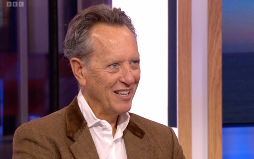 Richard E Grant has revealed an embarrassing moment between himself and Alison Hammond